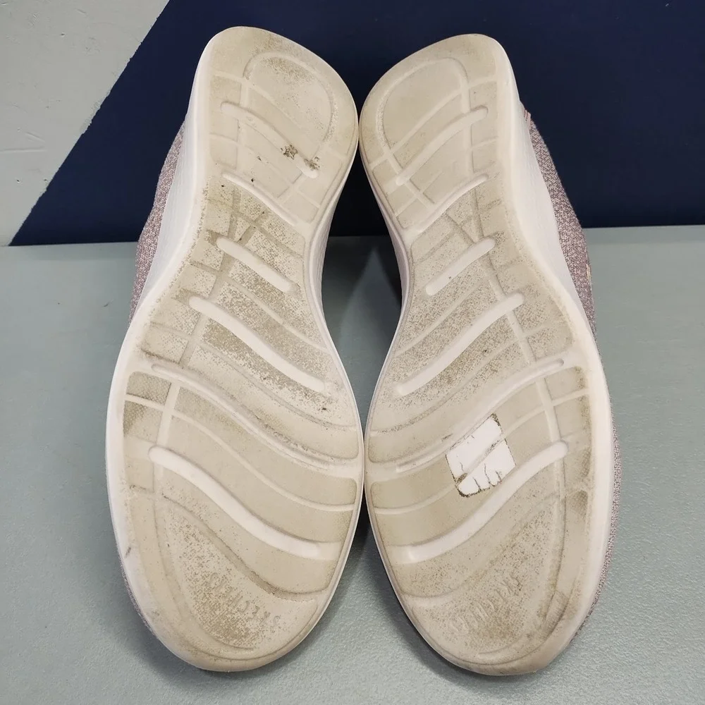 Skechers Vapor Foam Lite Revolve Sneakers Womens US 9.5 Pink White Memory Foam